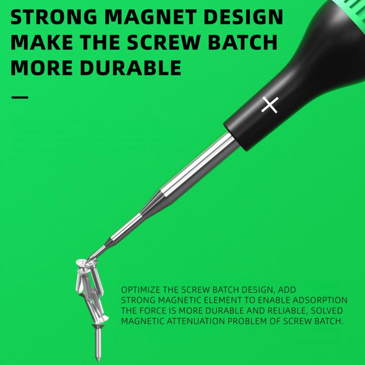 LUOWEI LITTLE BOY Smooth Bearings Alloy Magnetic Screwdriver Set - free shipping - PMC TechLife - Order now!