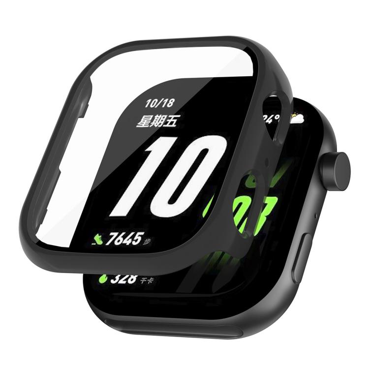 For Honor ROSSINI 2i Tempered Film Integrated PC Watch Protective Case(Black) - Watch Cases by PMC TechLife | Online Shopping South Africa | PMC TechLife | Buy Now Pay Later Mobicred