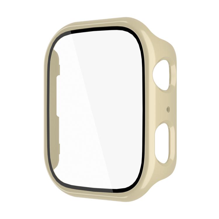 For Honor ROSSINI 2i Tempered Film Integrated PC Watch Protective Case(Ivory White) - Watch Cases by PMC TechLife | Online Shopping South Africa | PMC TechLife | Buy Now Pay Later Mobicred