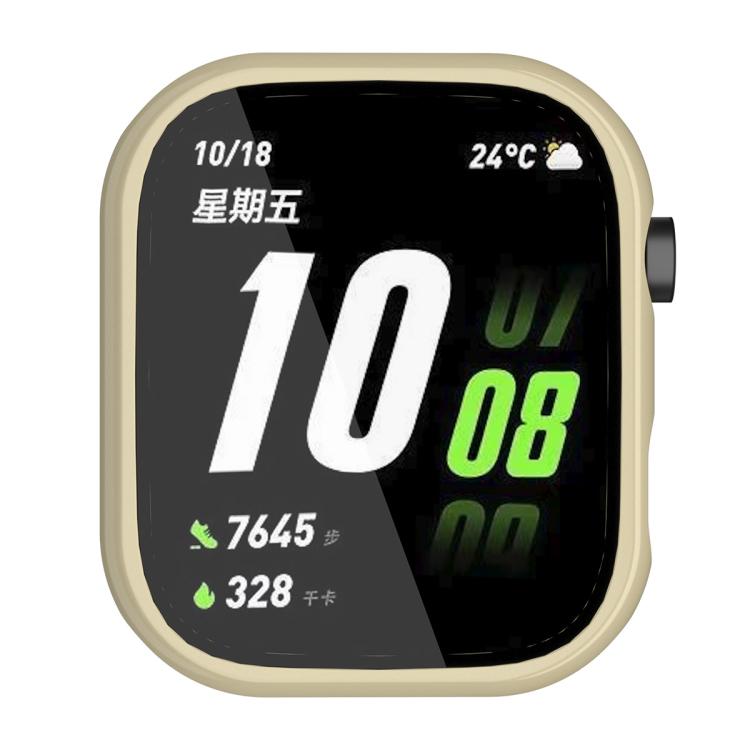 For Honor ROSSINI 2i Tempered Film Integrated PC Watch Protective Case(Ivory White) - Watch Cases by PMC TechLife | Online Shopping South Africa | PMC TechLife | Buy Now Pay Later Mobicred