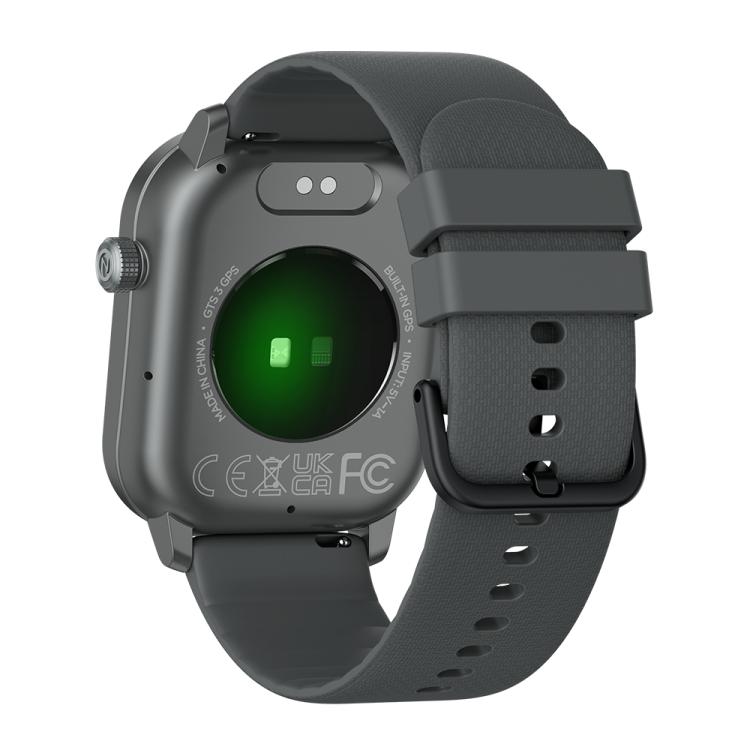 Zeblaze GTS 3 GPS 2.01 inch Screen Health & Fitness Smart Watch 3 ATM Waterproof(Space Gray) - free shipping - PMc TechLife - Order now!