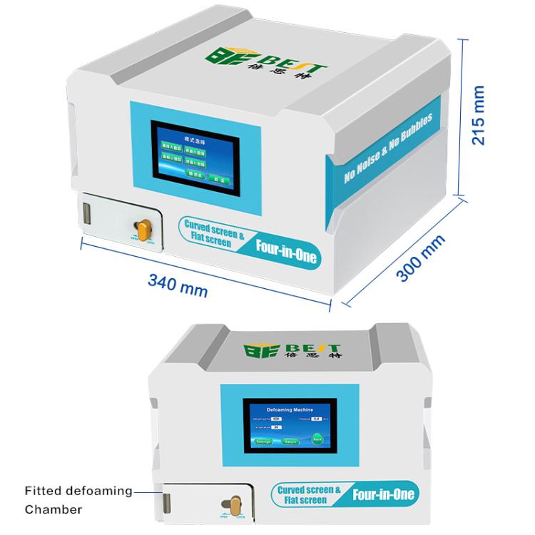 BEST B-528 4 in 1 7 inch Intelligent Laminating and Defoaming Machine Built-in Vacuum Pump, Plug:AU Plug - free shipping - PMC TechLife - Order now!