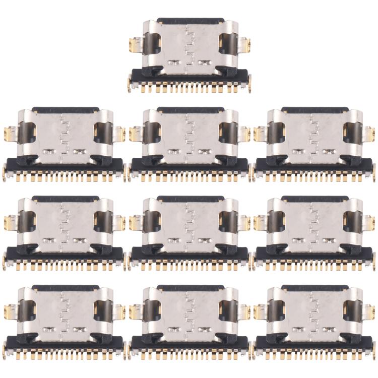 For vivo S19 Pro V2362A 10pcs Original Charging Port Connector - Single Tail Connector by PMc TechLife | Online Shopping South Africa | PMc TechLife | Buy Now Pay Later Mobicred