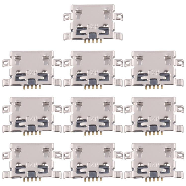 For Motorola Moto G6 Play 10pcs Original Charging Port Connector - Others by PMc TechLife | Online Shopping South Africa | PMc TechLife | Buy Now Pay Later Mobicred