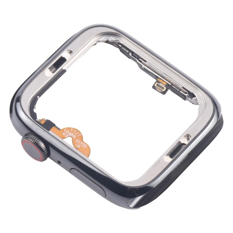 For Apple Watch Series 4 40mm LTE Graphite Steel Middle Frame Bezel Plate with Crown Spin Axis Flex Cable - Middle Frame by PMc TechLife | Online Shopping South Africa | PMc TechLife | Buy Now Pay Later Mobicred