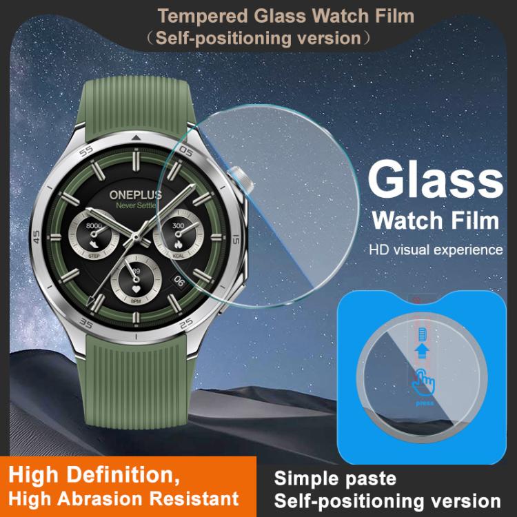 For OnePlus Watch 3 imak Tempered Glass Watch Film, Self-positioning Version - free shipping - PMc TechLife - Order now!