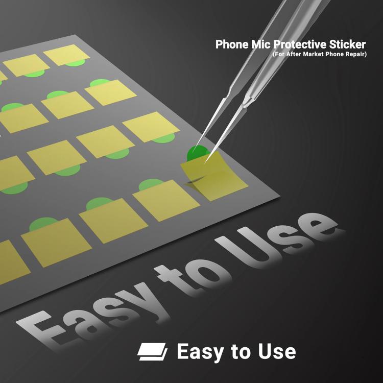 2UUL DA32 500 in 1 Phone Mic Protective Sticker - free shipping - PMC TechLife - Order now!