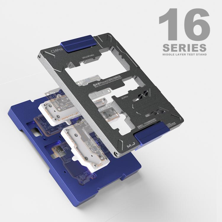 Mijing C24 Pro Motherboard Layered Testing Fixture for iPhone 16 Series - free shipping - PMC TechLife - Order now!