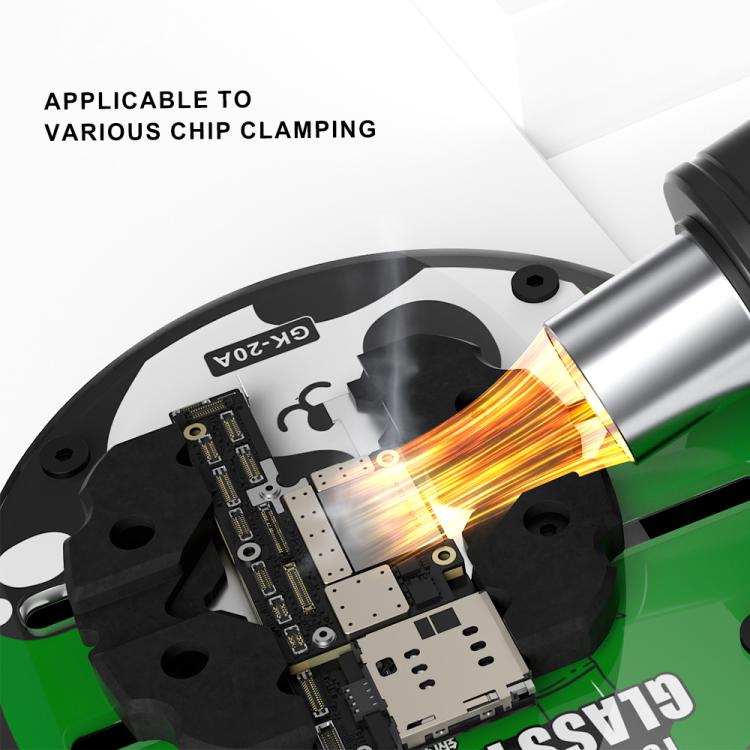 Mijing GK20 360 Rotating High Temperature Resistant Glass Motherboard PCB Fixture - free shipping - PMC TechLife - Order now!