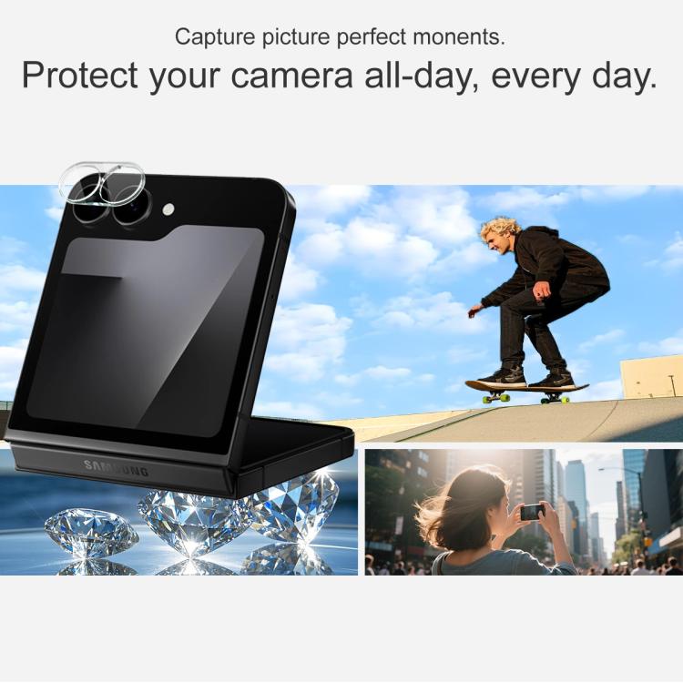 For Samsung Galaxy Z Flip7 FE imak High Definition Integrated Glass Lens Film - free shipping - PMC TechLife - Order now!