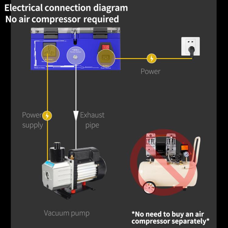 Mechanic Gan-03 Abag 8-inch Airbag Laminating Machine, Plug:EU Plug - free shipping - PMC TechLife - Order now!