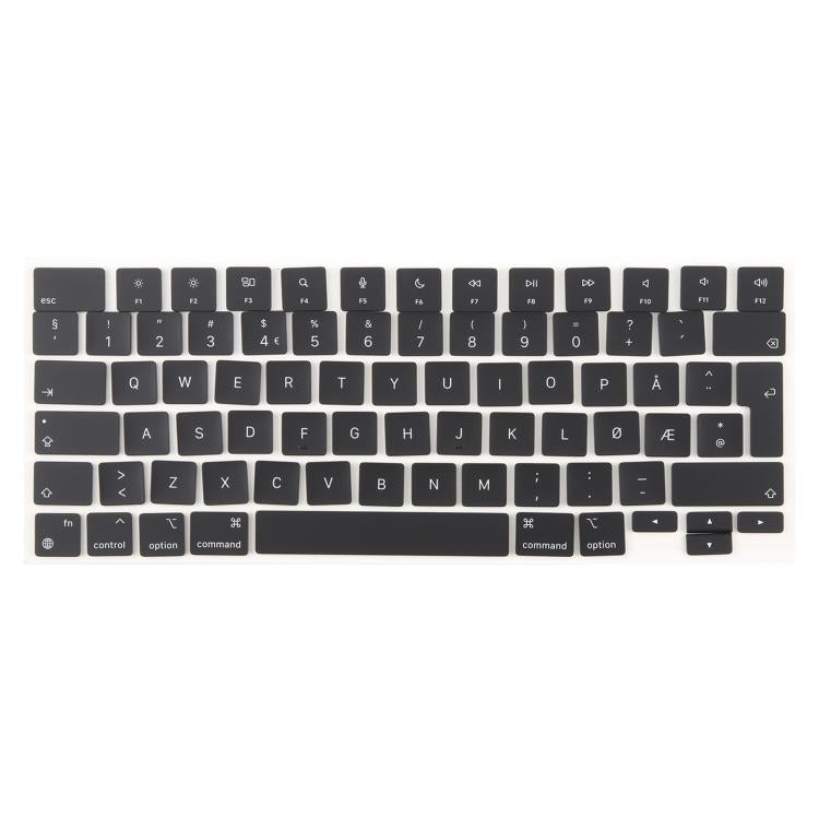For MacBook A2681 A2941  A3113  A3114 UK Big Enter Version Keycaps, Language:Norway - free shipping - PMc TechLife - Order now!