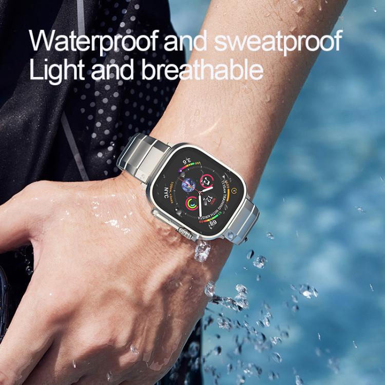 For Apple Watch 42mm / 41mm / 40mm / 38mm One-Bead Pure Titanium Buckle Watch Band(Titanium) - free shipping - PMc TechLife - Order now!