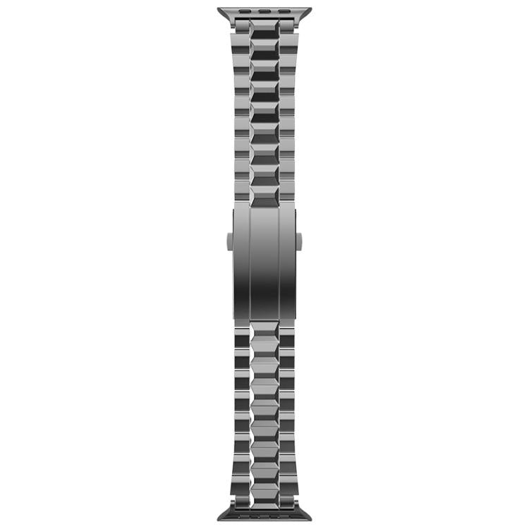 For Apple Watch 46mm / 49mm / 45mm / 44mm T-shaped Turtle Buckle Detachable Titanium Watch Band(Grey) - free shipping - PMc TechLife - Order now!
