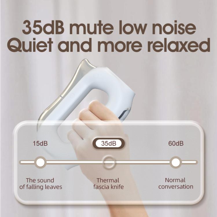 LSHOW Electric Heating EMS Meridian Dredge Fascia Knife(White) - free shipping - PMC TechLife - Order now!