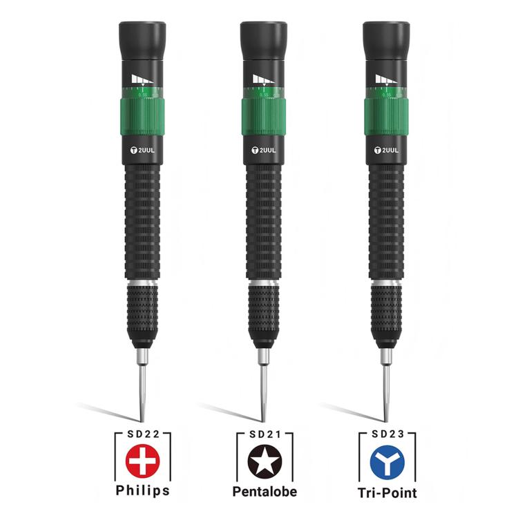 2UUL KAKA Adjustable Torque Magnetic Screwdriver, Model:Tri-Point 0.6 - free shipping - PMC TechLife - Order now!