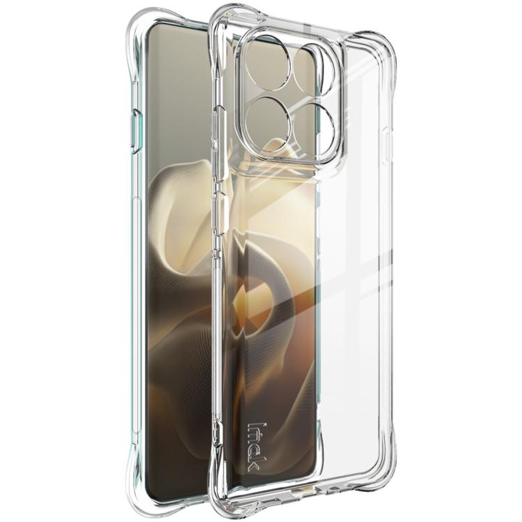 For Motorola Edge 60 Pro imak Shockproof Airbag TPU Phone Case(Transparent) - free shipping - PMC TechLife - Order now!