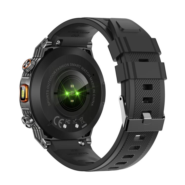 AK81 BT Call Smart Watch, Support Blood Pressure / Heart Rate / Sports Health Monitoring Fitness Tracker(Black Silicone) - free shipping - PMC TechLife - Order now!