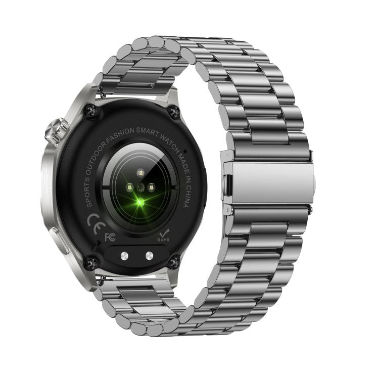 AK83 BT Call Smart Watch, Support Blood Pressure / Heart Rate / Sports Health Monitoring Fitness Tracker(Steel 3-Bead Steel) - free shipping - PMC TechLife - Order now!