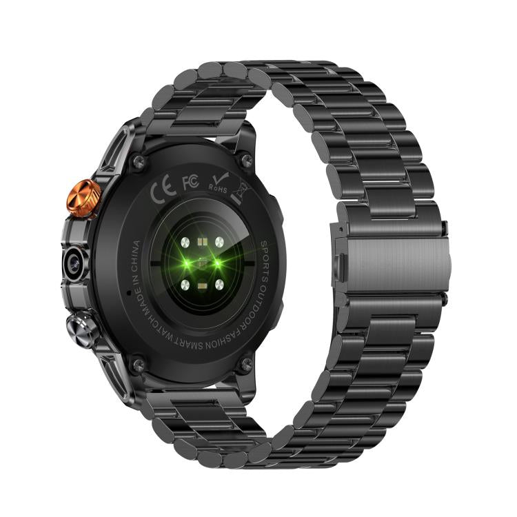 BH11 4G LTE Android 8.1 Smart Watch, 2GB+16GB, Unisoc 8541 Quad Core, Support Heart Rate / Blood Oxygen(Black Steel) - free shipping - PMC TechLife - Order now!