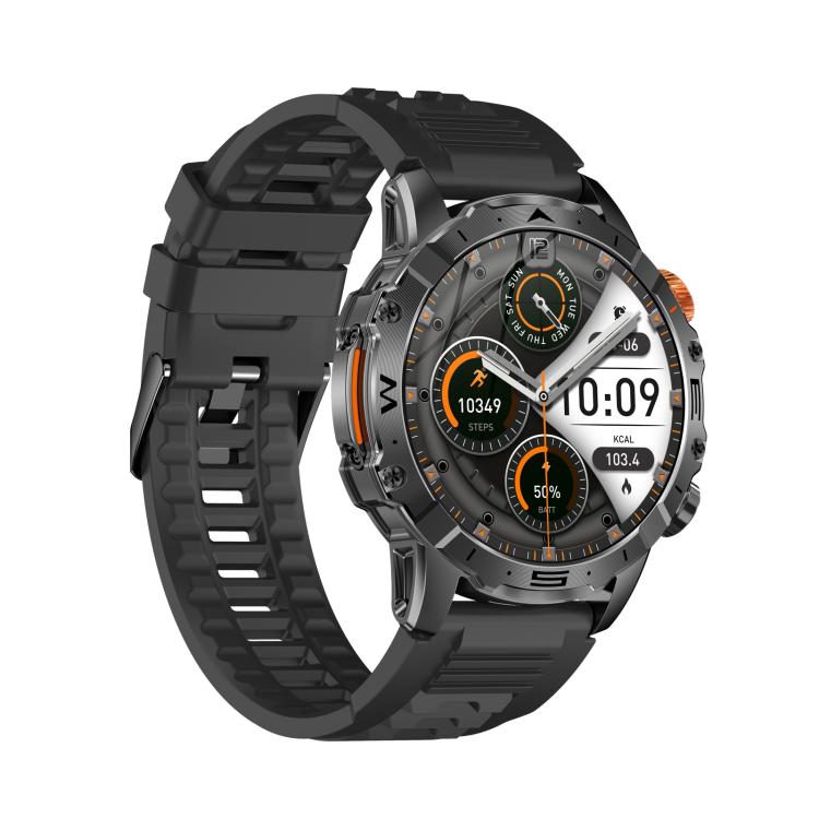 BH11 4G LTE Android 8.1 Smart Watch, 2GB+16GB, Unisoc 8541 Quad Core, Support Heart Rate / Blood Oxygen(Black Silicone) - free shipping - PMC TechLife - Order now!