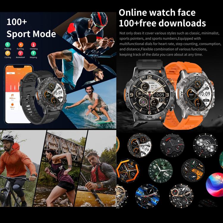 BH11 4G LTE Android 8.1 Smart Watch, 2GB+16GB, Unisoc 8541 Quad Core, Support Heart Rate / Blood Oxygen(Black Silicone) - free shipping - PMC TechLife - Order now!