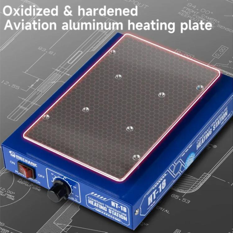 Mechanic HT-18 Intelligent Numerical Control Thermostatic Heating Platform, Plug:UK Plug - free shipping - PMC TechLife - Order now!