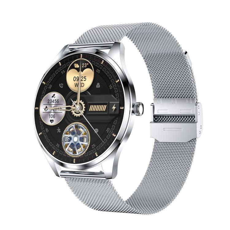 H77 1.43 inch AMOLED Screen Health & Fitness Smart Watch IP67 Waterproof Support BT Call(Silver) - free shipping - PMC TechLife - Order now!