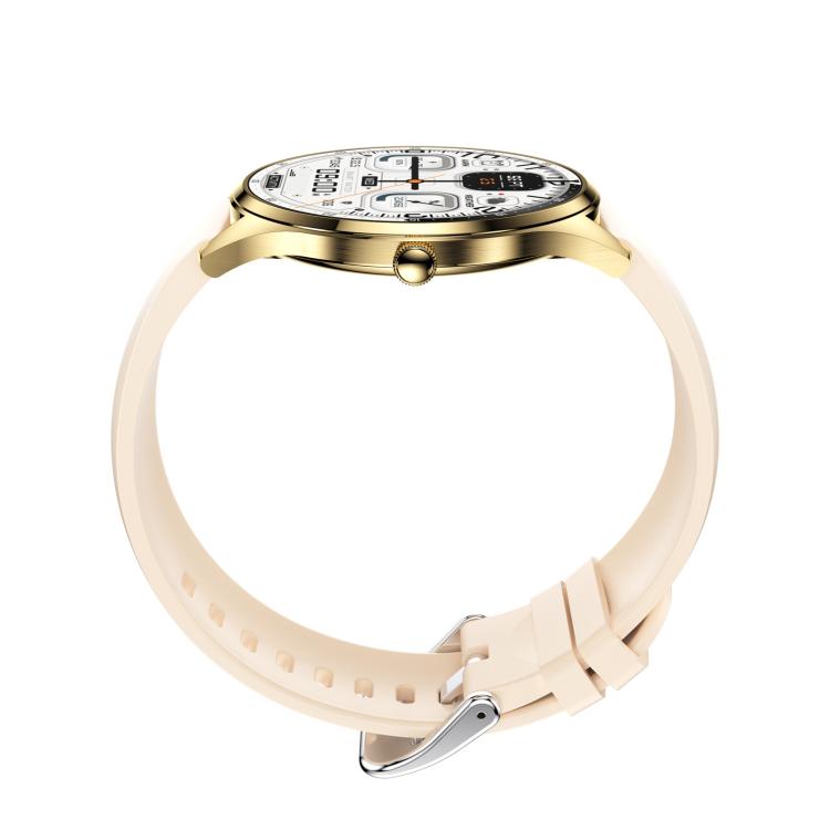 H77 1.43 inch AMOLED Screen Health & Fitness Smart Watch IP67 Waterproof Support BT Call(Beige) - free shipping - PMc TechLife - Order now!