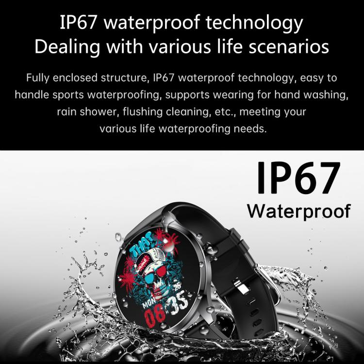 H77 1.43 inch AMOLED Screen Health & Fitness Smart Watch IP67 Waterproof Support BT Call(Gold) - free shipping - PMc TechLife - Order now!