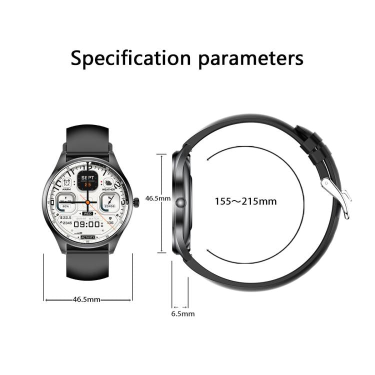 H77 1.43 inch AMOLED Screen Health & Fitness Smart Watch IP67 Waterproof Support BT Call(White) - free shipping - PMc TechLife - Order now!