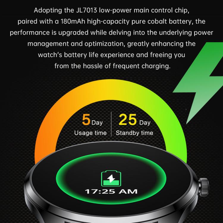 H77 1.43 inch AMOLED Screen Health & Fitness Smart Watch IP67 Waterproof Support BT Call(Gold) - free shipping - PMc TechLife - Order now!