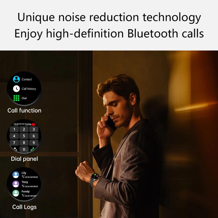 H77 1.43 inch AMOLED Screen Health & Fitness Smart Watch IP67 Waterproof Support BT Call(Pink) - free shipping - PMc TechLife - Order now!