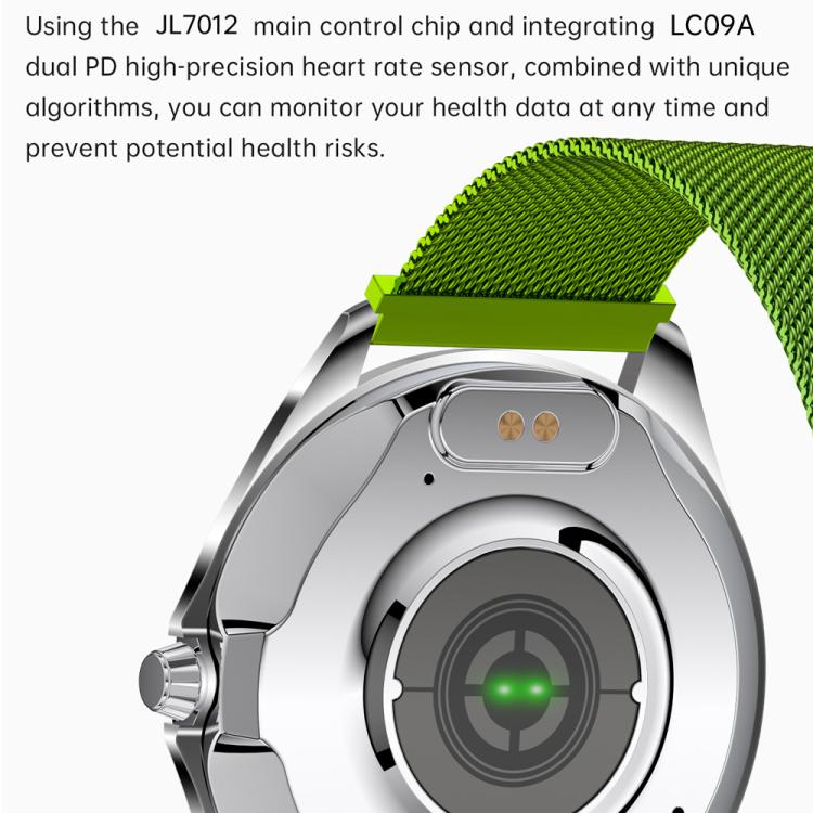 H78 1.43 inch AMOLED Screen Health & Fitness Smart Watch IP67 Waterproof Support BT Call(Gold Shell Black Leather) - free shipping - PMc TechLife - Order now!