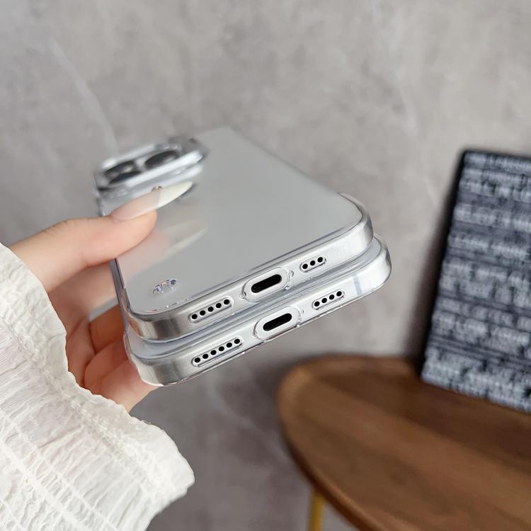 For iPhone 15 Ultra-thin Transparent Frameless Lens Holder Phone Case - free shipping - PMC TechLife - Order now!