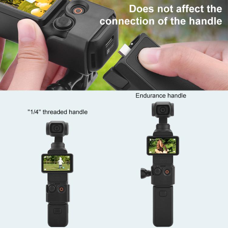 For DJI OSMO Pocket 3 BRDRC Protection Frame Adapter Base, Type:Frame + Clip + Chest Strap - free shipping - PMC TechLife - Order now!