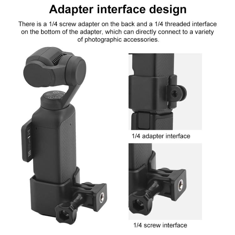 For DJI OSMO Pocket 3 BRDRC Protection Frame Adapter Base, Type:Frame + Chest Strap - free shipping - PMC TechLife - Order now!