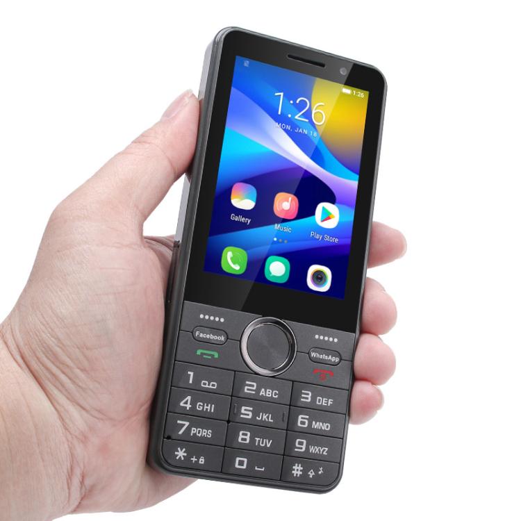 UNIWA XS24 Keypad Phone, 2GB+16GB, 3.5 inch Android 8.1 Mediatek MT6737M Quad Core, Flashlights, Network: 4G, Support Google Store, Plug:EU Plug(Gold) - free shipping - PMc TechLife - Order now!