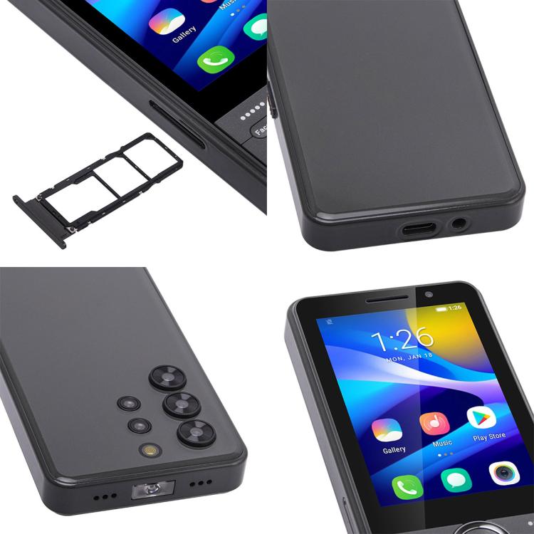 UNIWA XS24 Keypad Phone, 2GB+16GB, 3.5 inch Android 8.1 Mediatek MT6737M Quad Core, Flashlights, Network: 4G, Support Google Store, Plug:AU Plug(Green) - free shipping - PMc TechLife - Order now!