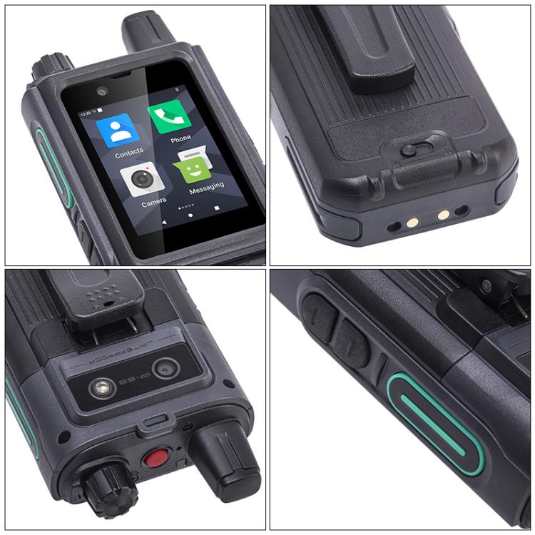 UNIWA NR120 PoC Walkie-Talkie Rugged Phone, 3GB+32GB, 2.4 inch Android 13 Unisoc T158 Octa Core, Network: 5G, NFC, SOS, Plug:EU Plug(Black) - free shipping - PMc TechLife - Order now!