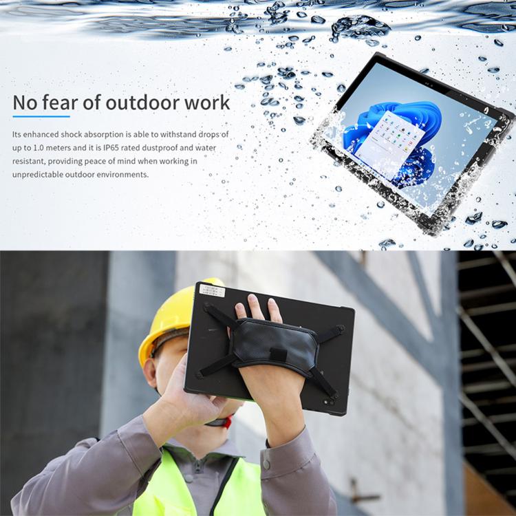 QCOM W1019 Windows 11 Pro Tablet PC, 8GB+128GB, 10.1 inch Qualcomm SC7180 Kryo 468 8C8T Octa Core, Network: 4G, OTG, Plug:EU Plug(Black) - free shipping - PMc TechLife - Order now!