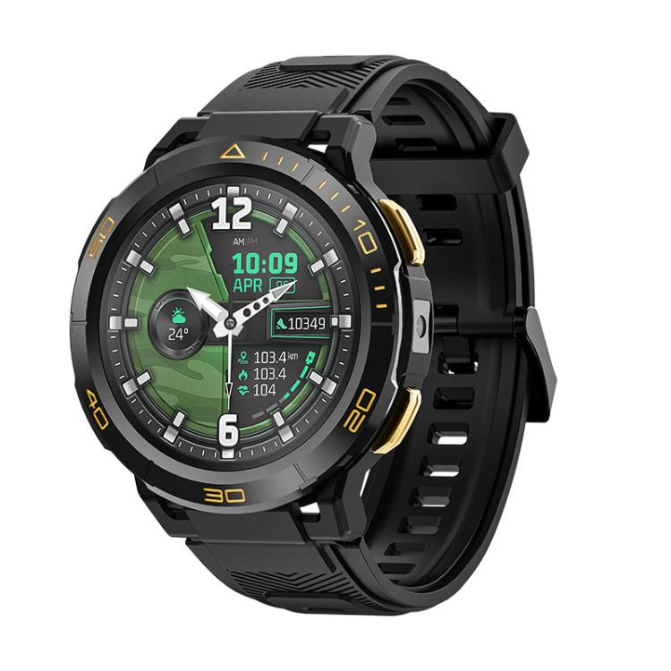 UNIWA DM300 4G Android Watch Phone, 2GB+16GB, 1.43 inc Unisoc SL8541E Quad Core, Support Heart Rate / Blood Oxygen(Black) - free shipping - PMc TechLife - Order now!