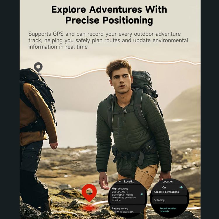 UNIWA DM300 4G Android Watch Phone, 2GB+16GB, 1.43 inc Unisoc SL8541E Quad Core, Support Heart Rate / Blood Oxygen(Black) - free shipping - PMc TechLife - Order now!