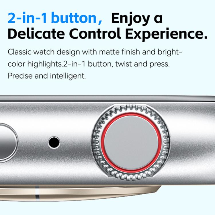 WK WH-08 Dreamer S Smart Watch, 2.01 inch Screen, Support BT Call(Black) - free shipping - PMc TechLife - Order now!