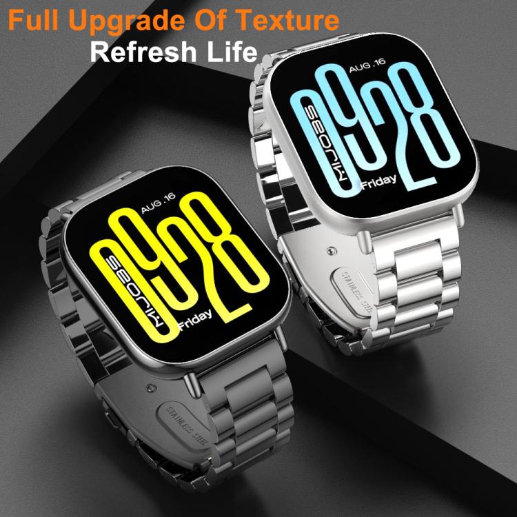 22mm MIJOBS Three Beads Metal Watch Band(Rose Gold) - free shipping - PMC TechLife - Order now!