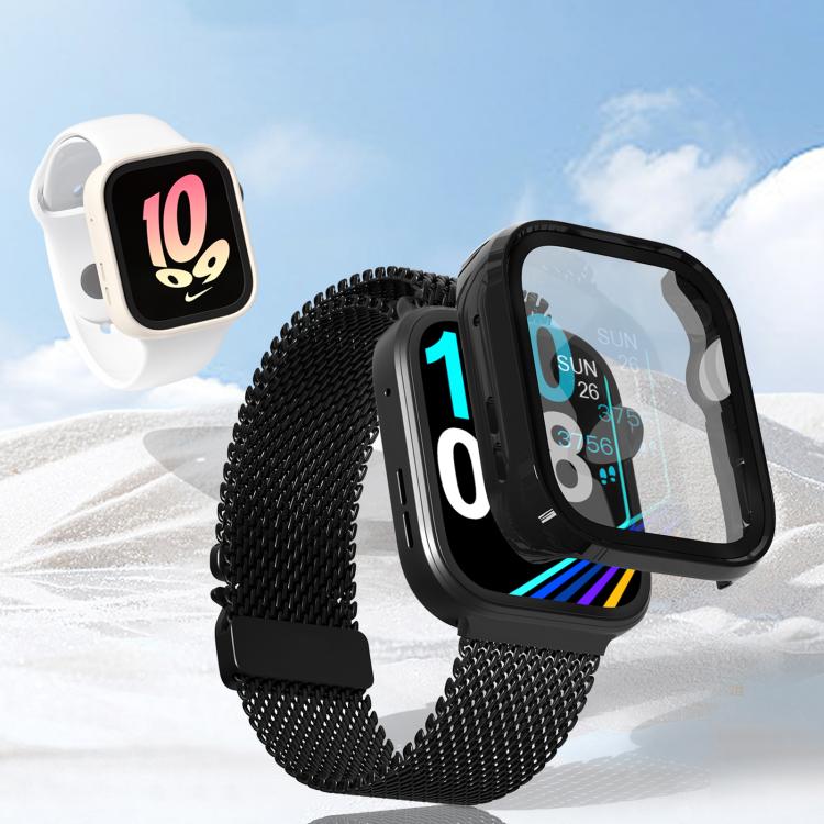 For Huawei Watch Fit 4 Tempered Film Integrated PC Watch Protective Case(Transparent) - Watch Cases by PMC TechLife | Online Shopping South Africa | PMC TechLife | Buy Now Pay Later Mobicred