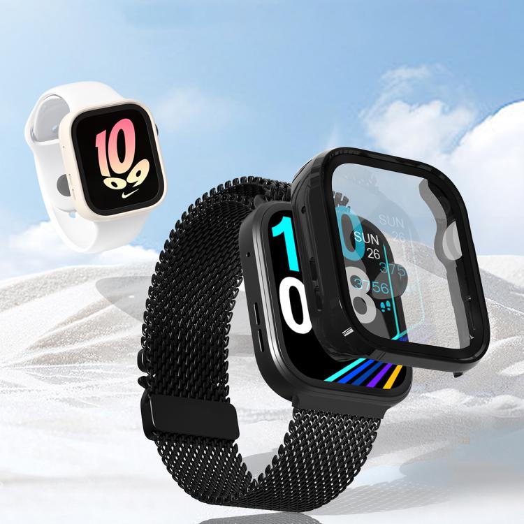 For Huawei Watch Fit 4 Pro Tempered Film Integrated PC Watch Protective Case(Transparent) - Watch Cases by PMC TechLife | Online Shopping South Africa | PMC TechLife | Buy Now Pay Later Mobicred