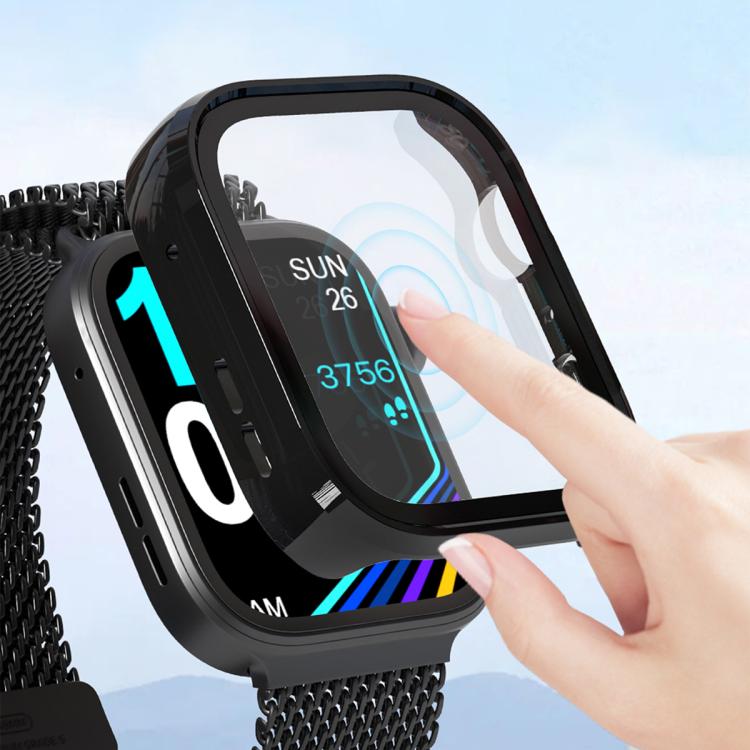 For Huawei Watch Fit 4 Pro Tempered Film Integrated PC Watch Protective Case(Transparent) - Watch Cases by PMC TechLife | Online Shopping South Africa | PMC TechLife | Buy Now Pay Later Mobicred