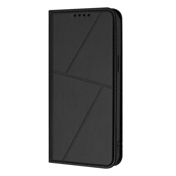 For iPhone 17 Pro Max Strong Magnetic Frosted Flip Leather Phone Case(Black) - free shipping - PMc TechLife - Order now!