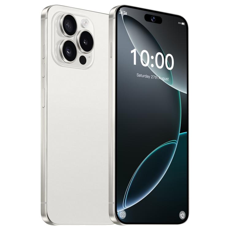 I16 Pro Max / VD1, 3GB+32GB, 6.8 inch Android 10 MTK6753 Octa Core, Network: 4G, Dual SIM, Plug:US Plug(White) - free shipping - PMc TechLife - Order now!